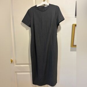 Zara Charcoal Midi Dress Large